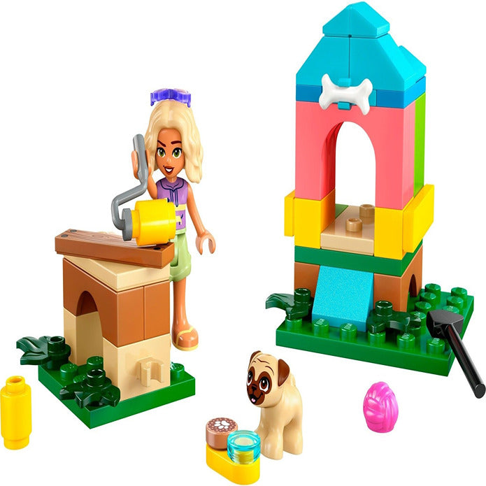 Lego Friends Nova's Doghouse Build built for display