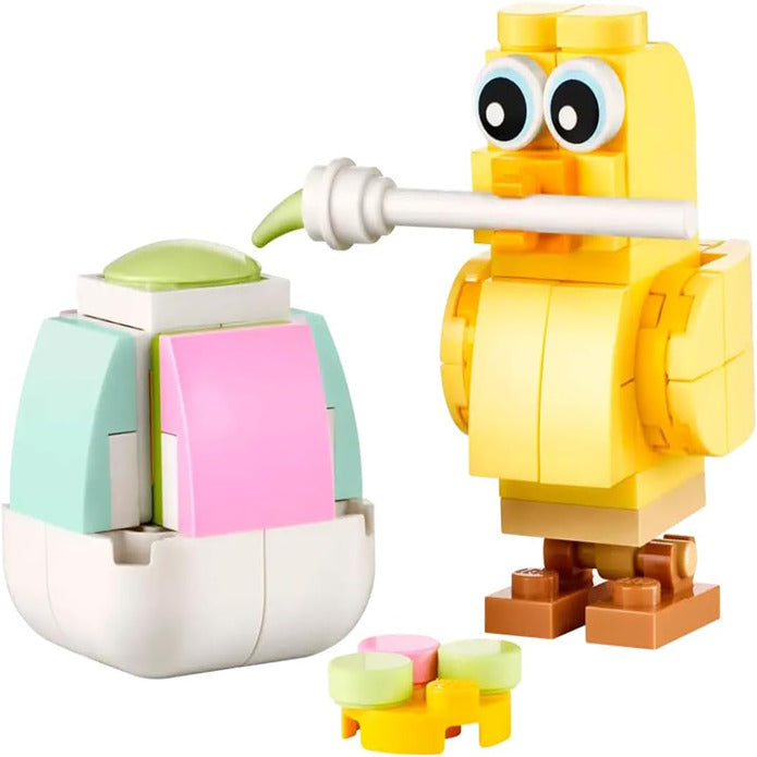 Lego Creator Easter Egg Chick Painting Fun Built for display