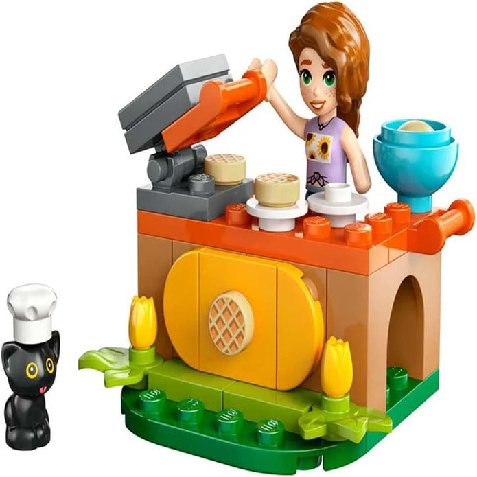 LEGO Friends Autumn's Waffle Stand Building Built for display