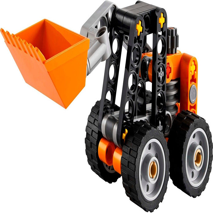 Lego Technic Skid-Steer Loader built for display
