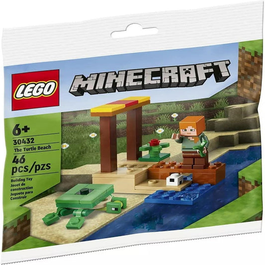 Lego Minecraft The Turtle Beach in Packaging
