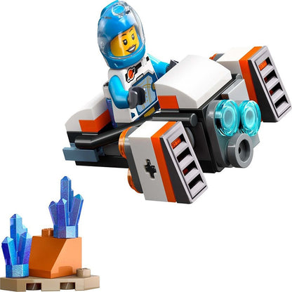 Lego City Space Hoverbike built for display