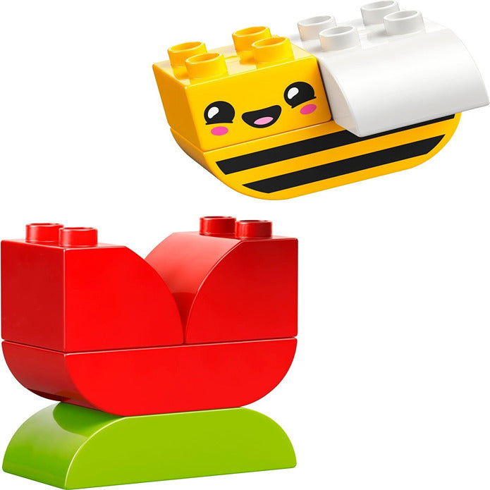 Lego Duplo My First Flower & Bee built for display