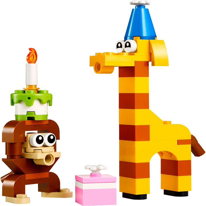 Lego Creator Birthday Party Animals built for display